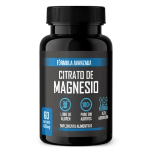 El citrato de magnesio es una forma de magnesio de alta biodisponibilidad (de fácil absorción por el cuerpo) compuesta por carbonato de magnesio y ácido cítrico.